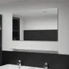 vidaXL Nástěnné zrcadlo s poličkou 100×60 cm z tvrzeného Náhled obrázku produktu 2