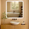 Specchio da bagno a LED 80 x 80 cm - Specchio da parete - Anteprima dell’immagine prodotto 3
