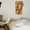 Wallity, Nazo, Wanddeko, Schwarz, Metall, 37 x 58 cm Produktbild-Vorschau 3