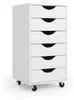 Relaxdays Rollcontainer, 6 Schubladen, HxBxT: 78 x 40 x 40 Produktbild-Vorschau 7