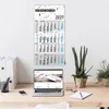 4 Monatskalender 2027 Wandkalender Design Splatter mit Produktbild-Vorschau 5