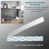 coltello a nastro magnetico da 60 cm con 3 ganci, acciaio Anteprima dell’immagine prodotto 4