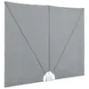vidaXL Éventail latéral de terrasse pliable Gris 400×200 cm Voir les images du produit 6