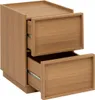 Framy nachttisch mit 2 schubladen aus holz - 5 five simply Produktbild-Vorschau 3