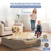 ELONEO Orthopädisches Hundebett, Größe L - Braun Produktbild-Vorschau 9