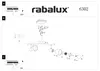 Rabalux 6302 Soma, 2 lampen, halogeen, E14, IP20, chroom Productafbeelding-voorbeeld 6
