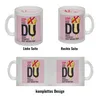 Danke Papa dass du nicht verhütet hast Glas Tasse in rosa Produktbild-Vorschau 4