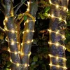 5M 50 LED oświetlenie linowe bateryjne lampki wróżki ciepłe Podgląd zdjęcia produktu 2