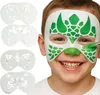 Maschere Animali Stencil Carnevale Face Painting Unicorno Anteprima dell’immagine prodotto 1