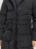 Close-up of a black puffer jacket. Produktbild-Vorschau