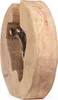 Skulptur Push and Work 29 x 28 cm Black Gold Mangoholz Alu Produktbild-Vorschau 8