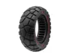 Vollgummireifen 9x3-5.5 rot-schwarz Kukirin G2 Pro Reifen Produktbild-Vorschau 1