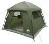 vidaXL Tente-abri Olive Vert, 244 x 213 x 183 cm, polyester Voir les images du produit 1