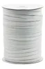 100m Gummiband gestrickt flach 10mm weiß Produktbild-Vorschau