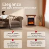 KAMINIO Camino elettrico JUAN - Camino elettrico da Anteprima dell’immagine prodotto 2
