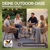 CASARIA® Gartenstühle 2er Set Polyrattan inkl. Auflage Produktbild-Vorschau 8