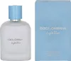 A bottle of Dolce & Gabbana Light Blue Pour Homme Eau de Toilette and its packaging are displayed side-by-side against a white background. Produktbild-Vorschau