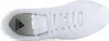 A top-down view of a white Adidas sneaker. Produktbild-Vorschau