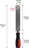 Doppelseitiges Hufraspel 200mm aus Kohlenstoffstahl mit Produktbild-Vorschau 6