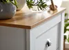 Avec 5 tiroirs 53x114x39 cm commode blanche / moderne chêne Voir les images du produit 7