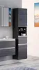 Seitenschrank Badschrank Hochschrank Badezimmer Schrank Produktbild-Vorschau 1