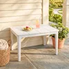 Outsunny Beistelltisch 70 x 53cm wetterfest Gartentisch aus Produktbild-Vorschau 2