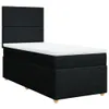 The Living Store Boxspringbett mit Matratze Schwarz 80x200 Produktbild-Vorschau 4