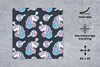 MuchoWow® Mauspad Mousepad Mädchen - Einhorn - Lutscher Produktbild-Vorschau 3