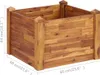 vidaXL Zahradní vyvýšený záhon 60 x 60 x 44 cm masivní Náhled obrázku produktu 5