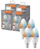 4 x Ledvance LED Smart+ Kerze 4,9W = 40W E14 matt 470lm CCT Produktbild-Vorschau 1