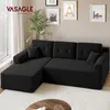 VASAGLE Modulares Sofa, Ecksofa mit Liege rechts, 242 cm Produktbild-Vorschau 2