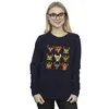Disney - Sweatshirt für Damen BI23018 (S) (Marineblau) Produktbild-Vorschau 3