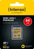 Scheda SD SDHC UHS-I 64GB Intenso Premium 1 Adattatore Anteprima dell’immagine prodotto 2