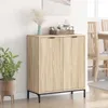 vidaXL Kredens dąb sonoma 69,5 x 33 x 82 cm Materiał Podgląd zdjęcia produktu 4