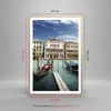 Gerahmtes Poster - Rahmen in heller Eiche - Architektur Produktbild-Vorschau 5