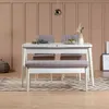 Skye Decor, Vina Bench Soho, White, Bancs, blanc, 110 x 46 Voir les images du produit 3