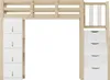 Sweiko Lit surélevé 90 x 200 cm avec tiroirs de rangement, Voir les images du produit 16