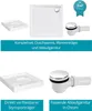 Calmwaters® Duschwannen-Set Modern Select, Flache Produktbild-Vorschau 4