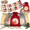 KESSER® Adventskalender zum Befüllen 24 Jutebeutel Produktbild-Vorschau 1