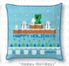 Minecraft Schneemann und Creeper Kissenbezug Produktbild-Vorschau 2