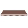 vidaXL Markiza automatyczna brązowa 500x350 cm Podgląd zdjęcia produktu 3