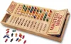 A wooden Master Mind board game with colored pegs is displayed on a white background. Podgląd zdjęcia produktu