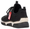 Rieker Damen Halbschuhe Schwarz Voir les images du produit 4