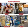 Sada 2 kusů polyuretanových koleček pro paletové vozíky, Náhled obrázku produktu 6