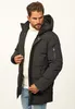 OneRedox Herren Parka mit Kapuze als Winterjacke Steppjacke Produktbild-Vorschau 3
