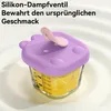Babyglaß-Schüssel mit Deckel,Hochborosilikatglas & Produktbild-Vorschau 4