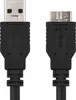 Nabíjecí a datový kabel propojovací USB-A 3.0 / micro USB-B 3.0, 1 m, černý Náhľad obrázku produktu