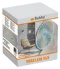 Ruhhy 25566 Ventilator mit USB-Clip, 1200 mAh, USB-C, weiß Produktbild-Vorschau 3