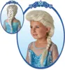 Eiskönigin Perücke Elsa aus Disney Frozen Blond mit geflochtenem Zopf für Kinder Produktbild-Vorschau