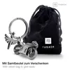 FABACH Motorrad Schlüsselanhänger mit Schutzengel - Produktbild-Vorschau 2